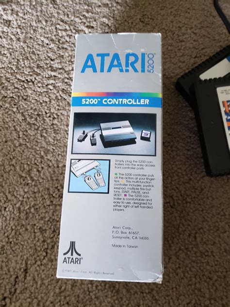 A 5200 controller from 1987? - Atari 5200 - AtariAge Forums