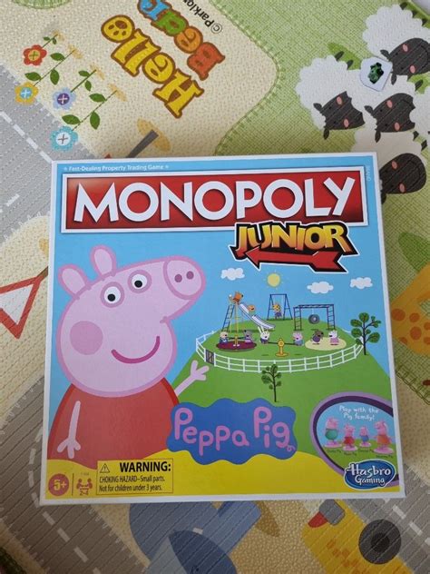 Monopoly Junior Peppa Pig, Hobbies & Toys, Toys & Games on Carousell