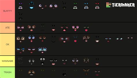 Barb Roblox Faces Tier List Community Rankings Tiermaker | SexiezPicz Web Porn