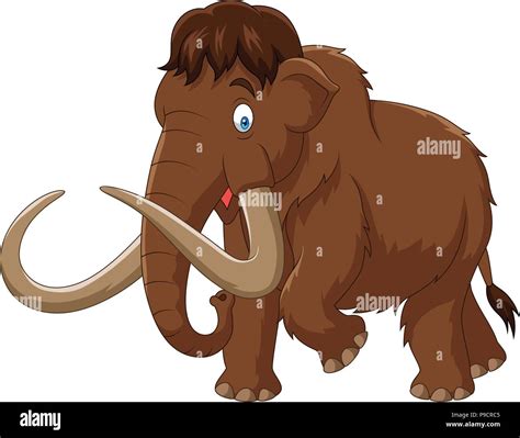 Cartoon mammoth hi-res stock photography and images - Alamy