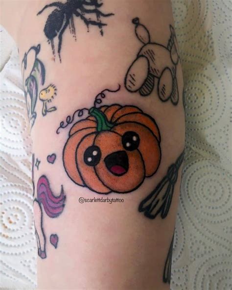 10 Awesome Pumpkin Tattoos Part II