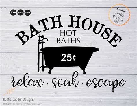 Farmhouse bathroom signs svg | Dodgers