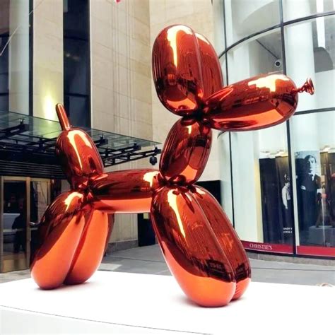 Balloon animal statue dog most expensive in the world | Animal Sculptures