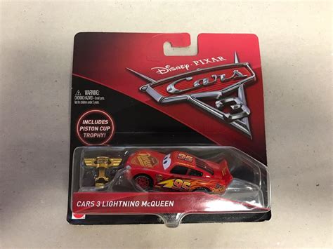 Piston Cup Trophy Lightning McQueen, Disney Pixar Cars 3 VHTF- Diecast ...