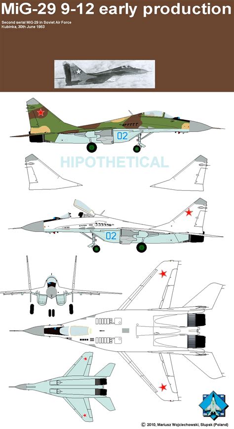 Colours of the MiG-29. Mikoyan & Gurevich MiG-29 camouflage and ...