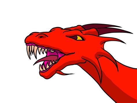 Scary Dragon Drawing at GetDrawings | Free download