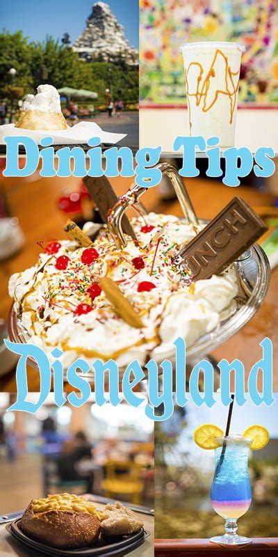 60 Disneyland Dining Tips - Disney Tourist Blog