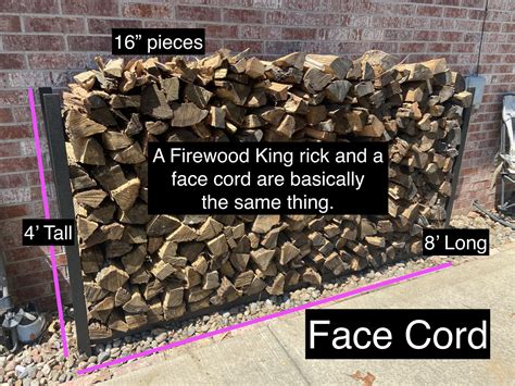 What is a rick of firewood? | Firewood King Tulsa