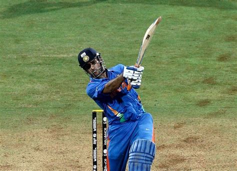 Some of the memorable sixes by MS Dhoni