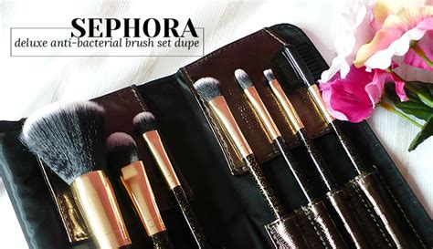 Sephora Collection Deluxe Antibacterial Brush Set | Review. | The Fantasia