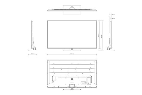 Vizio 70 V-Series TV Dimensions Drawings, 49% OFF