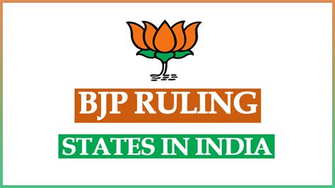 List of BJP Ruling States in India 2024 PDF Download