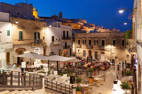 Ostuni, a UNESCO World Heritage Site, located in the Italian Region of ...