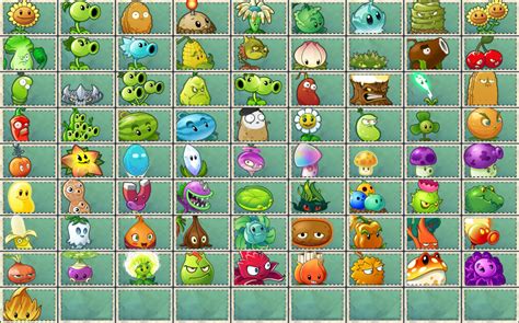 Image - All Plants from PvZ2.png | Plants vs. Zombies Wiki | FANDOM powered by Wikia