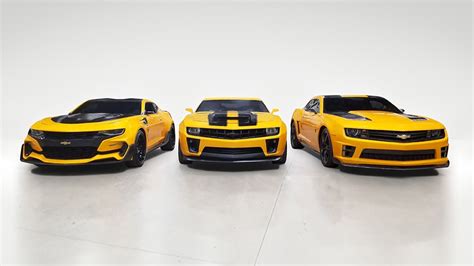 Bumblebee Camaros From Transformers Head to Barrett-Jackson Scottsdale ...