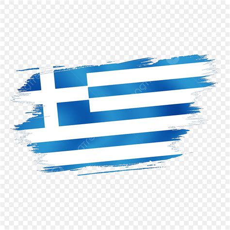 Greece Flag Clipart Transparent Background, Watercolor Or Torn Flag Of ...