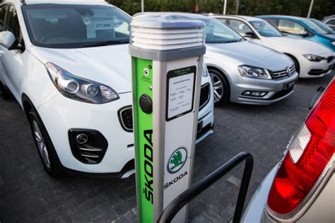 Skoda Electric Car Charging Points - Alltec Construction