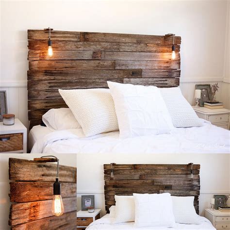 Homemade Headboards – 10 Ideas That Will Inspire You | Europaletten bett, Schlafzimmer design ...