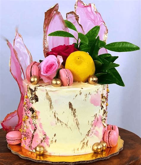 Lemon Slice Birthday Cake Ideas Images (Pictures)