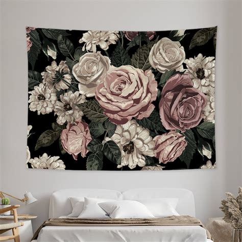 Floral Tapestry - Etsy