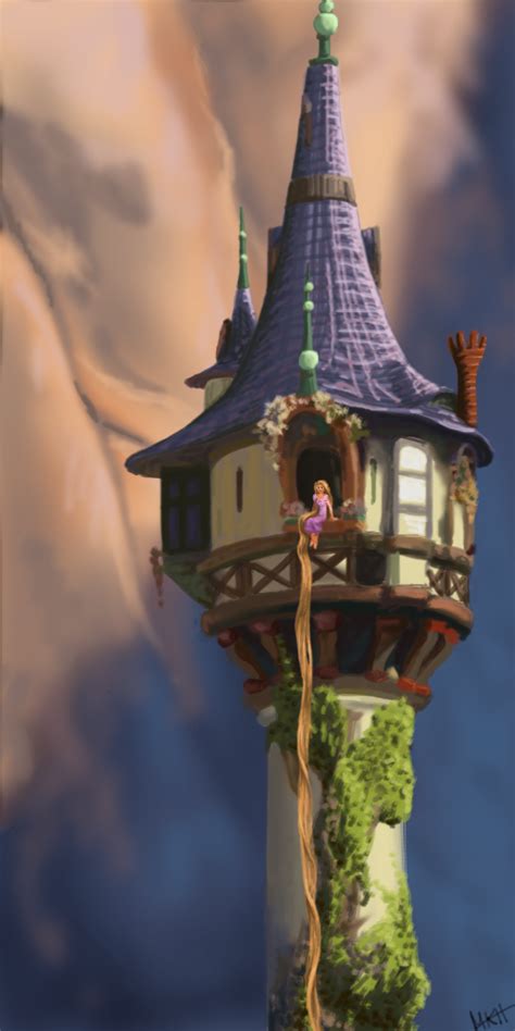 Rapunzel's Tower by Squirrely-Chan on DeviantArt