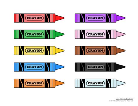 Crayon Template