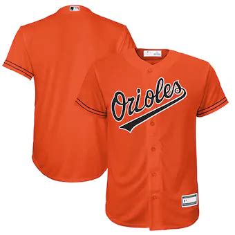 Baltimore Orioles Orange Youth Replica Jersey | Baltimore Sports Store