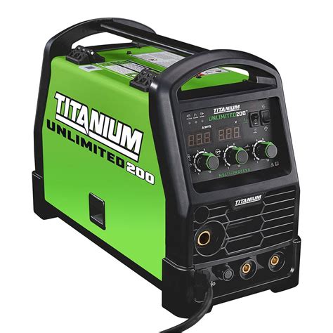 Unlimited 200™ Professional Multiprocess Welder with 120/240 Volt Input