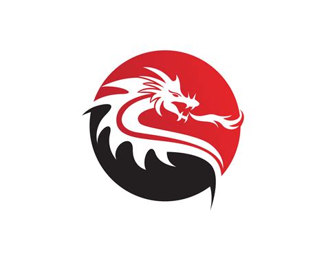 Chinese Dragon Logo Vector Art, Icons, and Graphics for Free Download