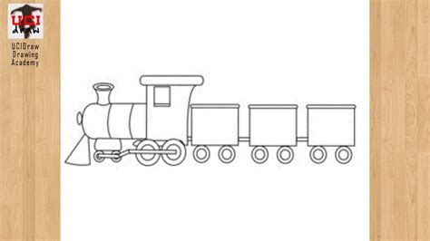 Steam Train Outline