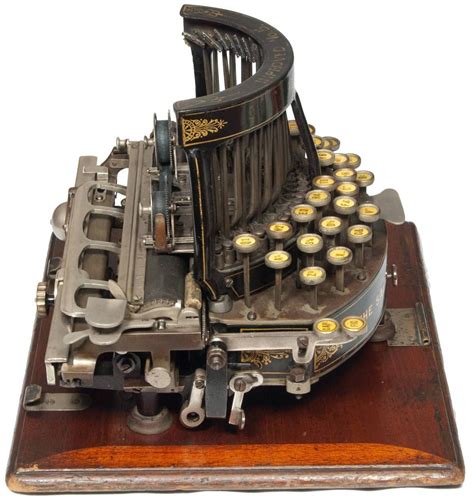 Gorgeous Victorian early typewriter | Typewriter, Retro typewriter ...