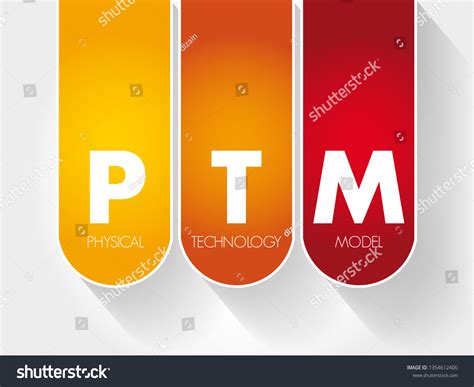 Ptm Physical Technology Model Arrangement Physical Stock Vector (Royalty Free) 1354612400 ...