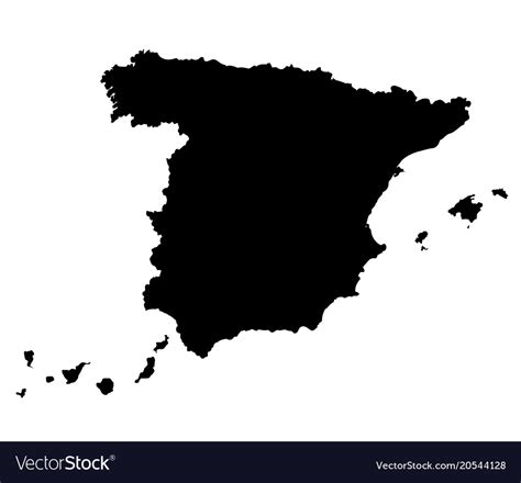 articulo Químico Tacto spain map vector exótico Viva Botánica