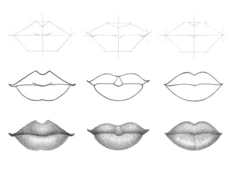 How To Draw Lips Beginners | Lipstutorial.org