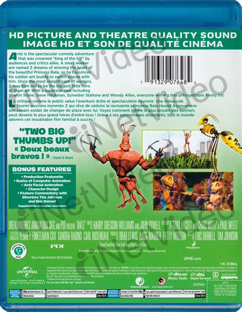 Antz (Blu-ray) (Bilingual) on BLU-RAY Movie