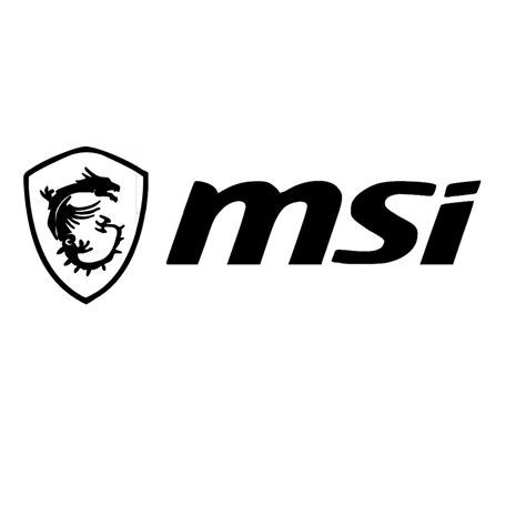 MSI Logo Decal MSI Dragon Vinyl Decal MSI Logo Sticker Msi Gaming Decal - Etsy