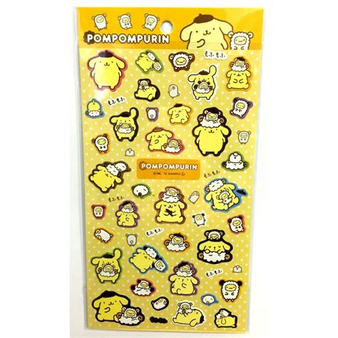 Pompompurin Stickers: L Sheep - The Kitty Shop