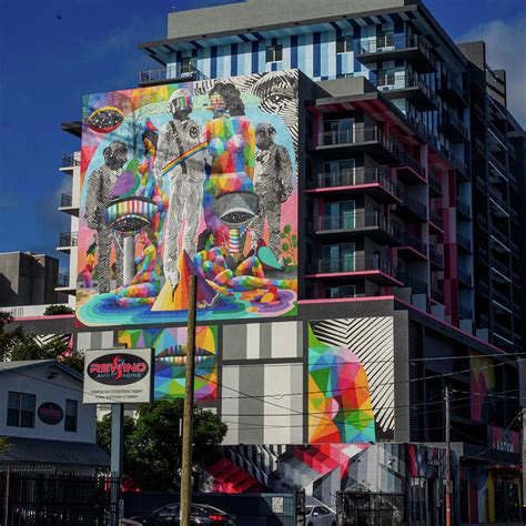 Building Murals in Wynwood.... Photograph by David Choate - Pixels