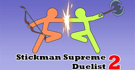 Stickman Supreme Duelist 2 - Spill Stickman Supreme Duelist 2 på CrazyGames