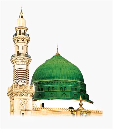 Green Dome Masjid Nabawi, HD Png Download , Transparent Png Image - PNGitem