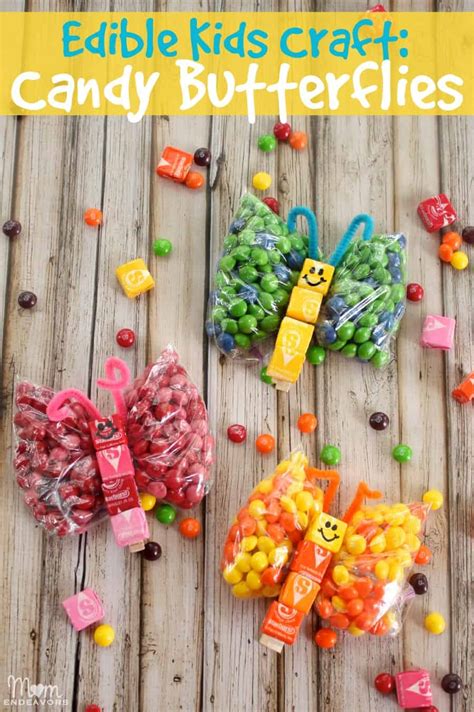 Colorful and Cute: 15 Neat Crafts Made with Candy