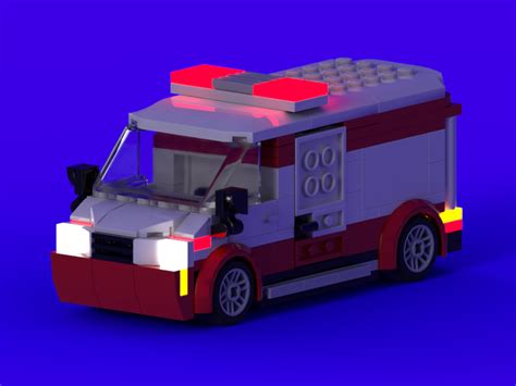 LEGO MOC Ambulance by The Lego Master | Rebrickable - Build with LEGO