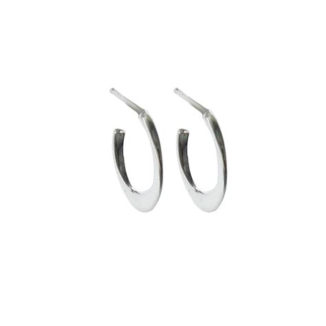 Flat Hoop Earrings