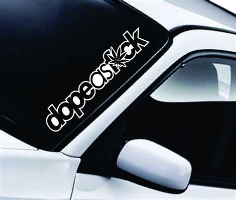 JDM Car Decal Package 17 pieces Car Windshield Window Vinyl Decals Stickers Car & Truck Decals ...