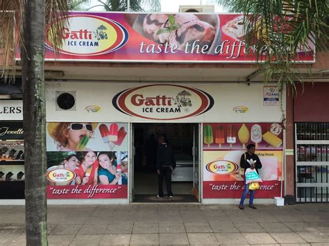 Gatti Ice Cream factory shop in the city Chatsworth