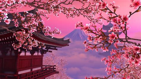 Blooming Sakura 3D Screensaver & Live[1280720] | Anime scenery wallpaper, Scenery wallpaper ...