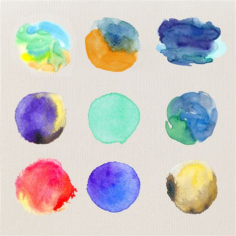 50 Watercolor Strokes Watercolor Clipart Paint Strokes - Etsy