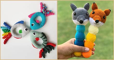 Baby Rattle Free Crochet Patterns - Your Crochet