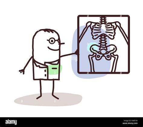 Vector Cartoon Radiologist High Resolution Stock Photography and Images ...