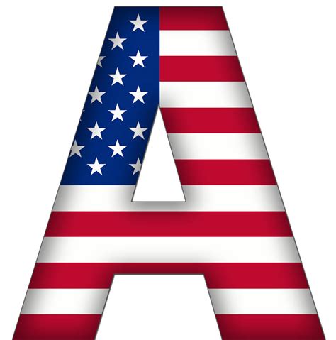 american flag letters clipart 10 free Cliparts | Download images on Clipground 2024